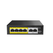 Netis P106C 4POE+2RJ45 100M Standard POE Switch